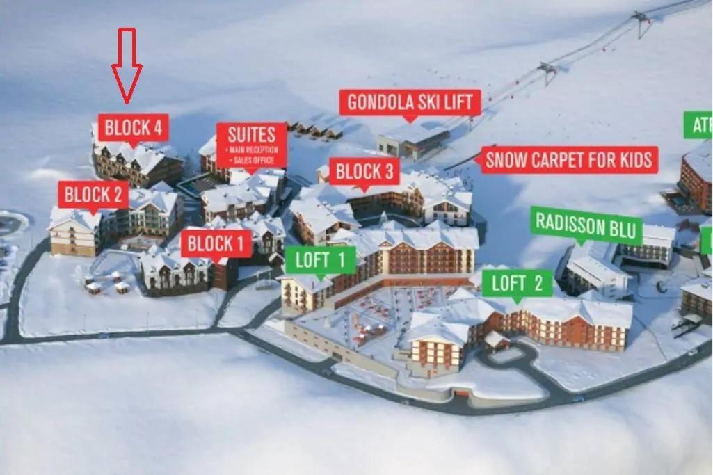 New Gudauri Block 4, Gondola apartment Exterior foto